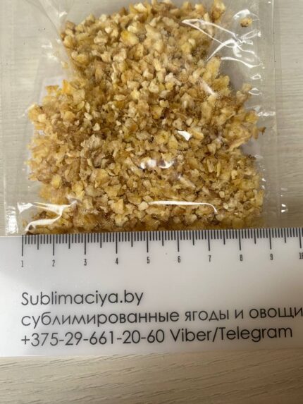 Банан сублимированный 3-6 мм