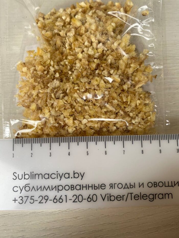 Банан сублимированный 3-6 мм