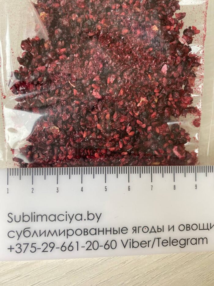 Ежевика сублимированная кусочки 3-6 мм